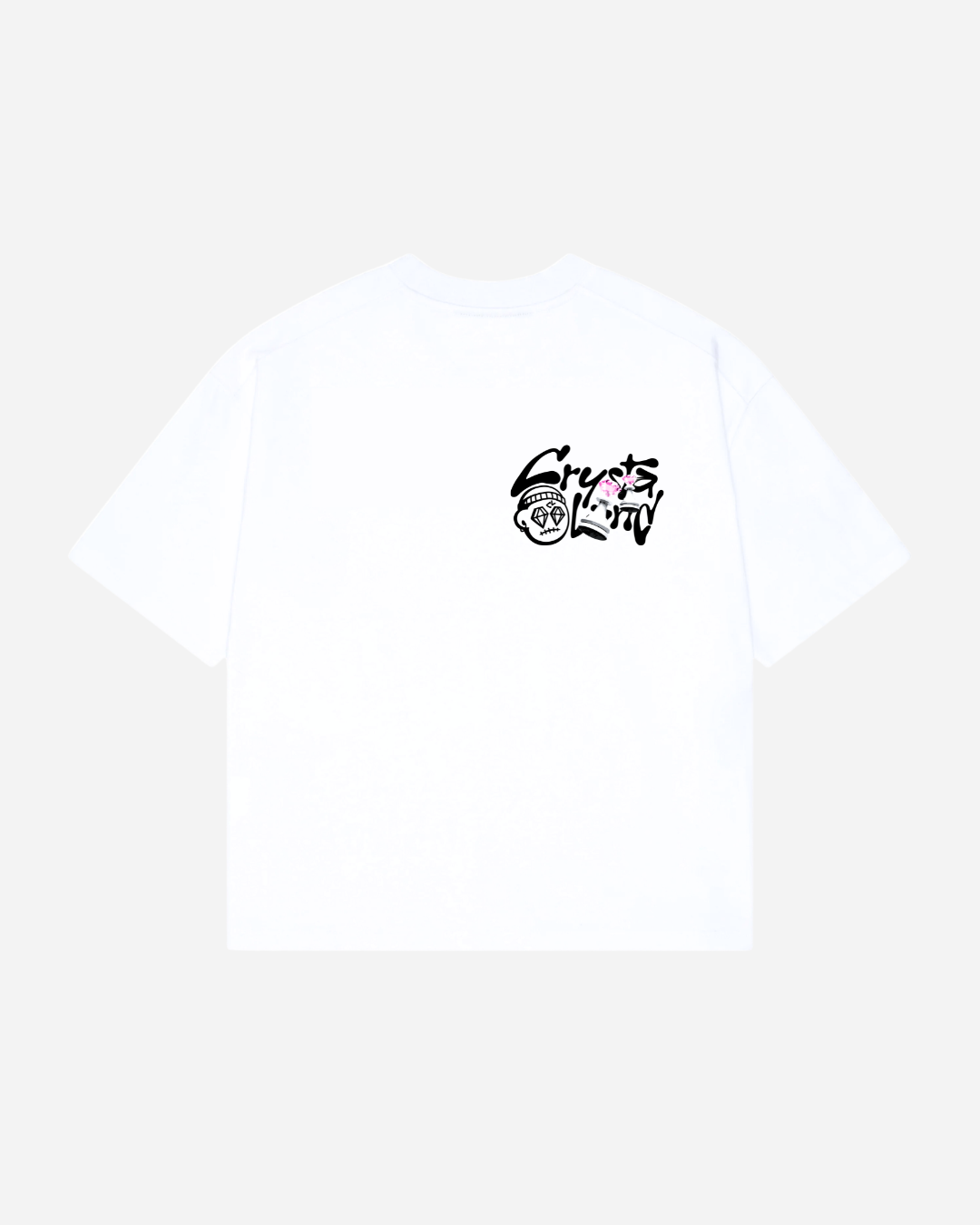 CRYSTALAND CHESS WHITE T-SHIRT