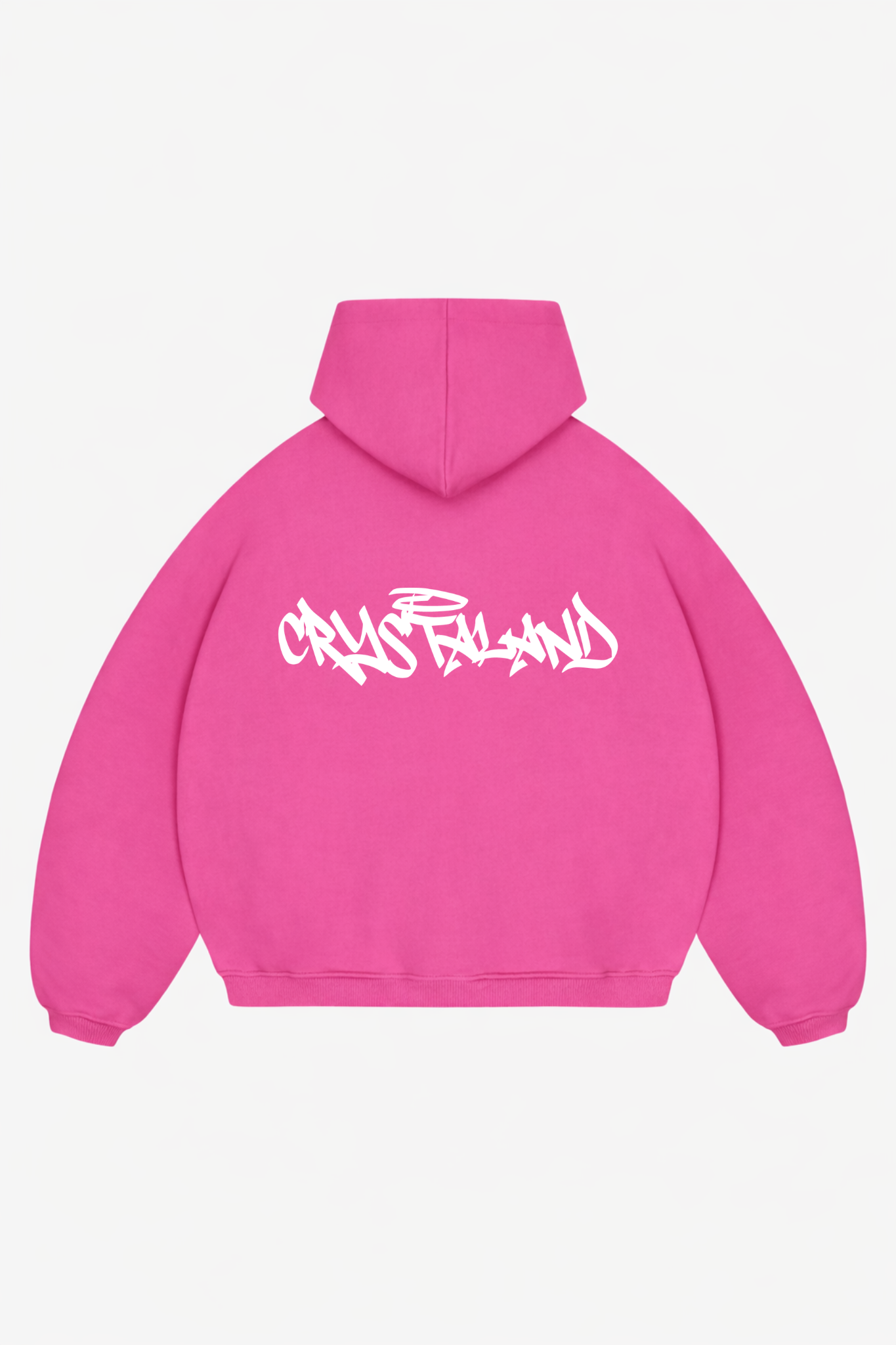 CRYSTALAND HOT PINK HOODIE