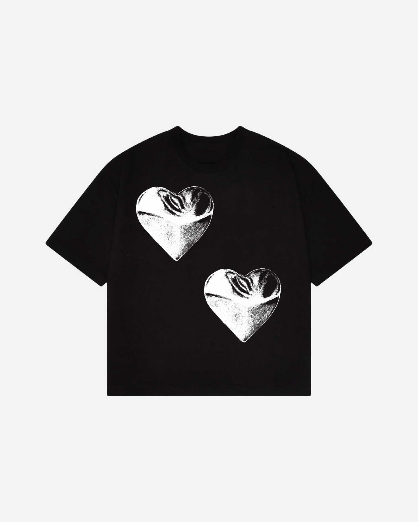 CRYSTALAND HEART BLACK T-SHIRT