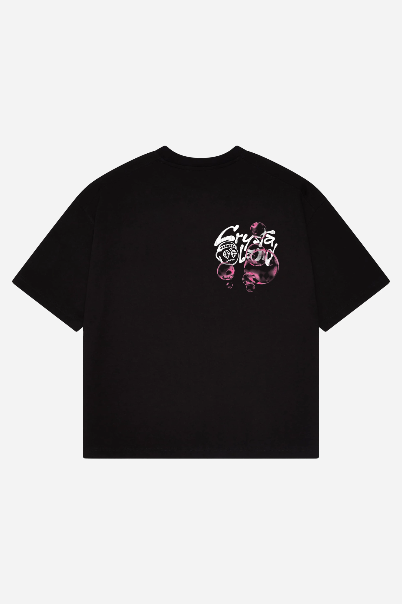 CRYSTALAND BUBBLE BLACK T-SHIRT