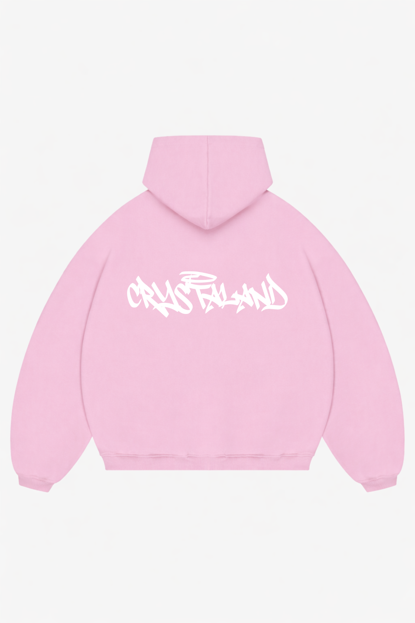 CRYSTALAND BABY PINK HOODIE
