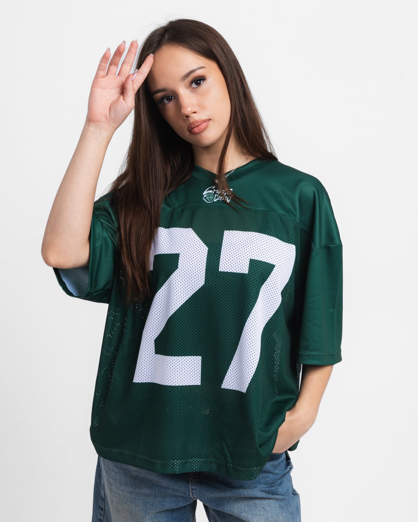 CRYSTALAND FOREST GREEN JERSEY