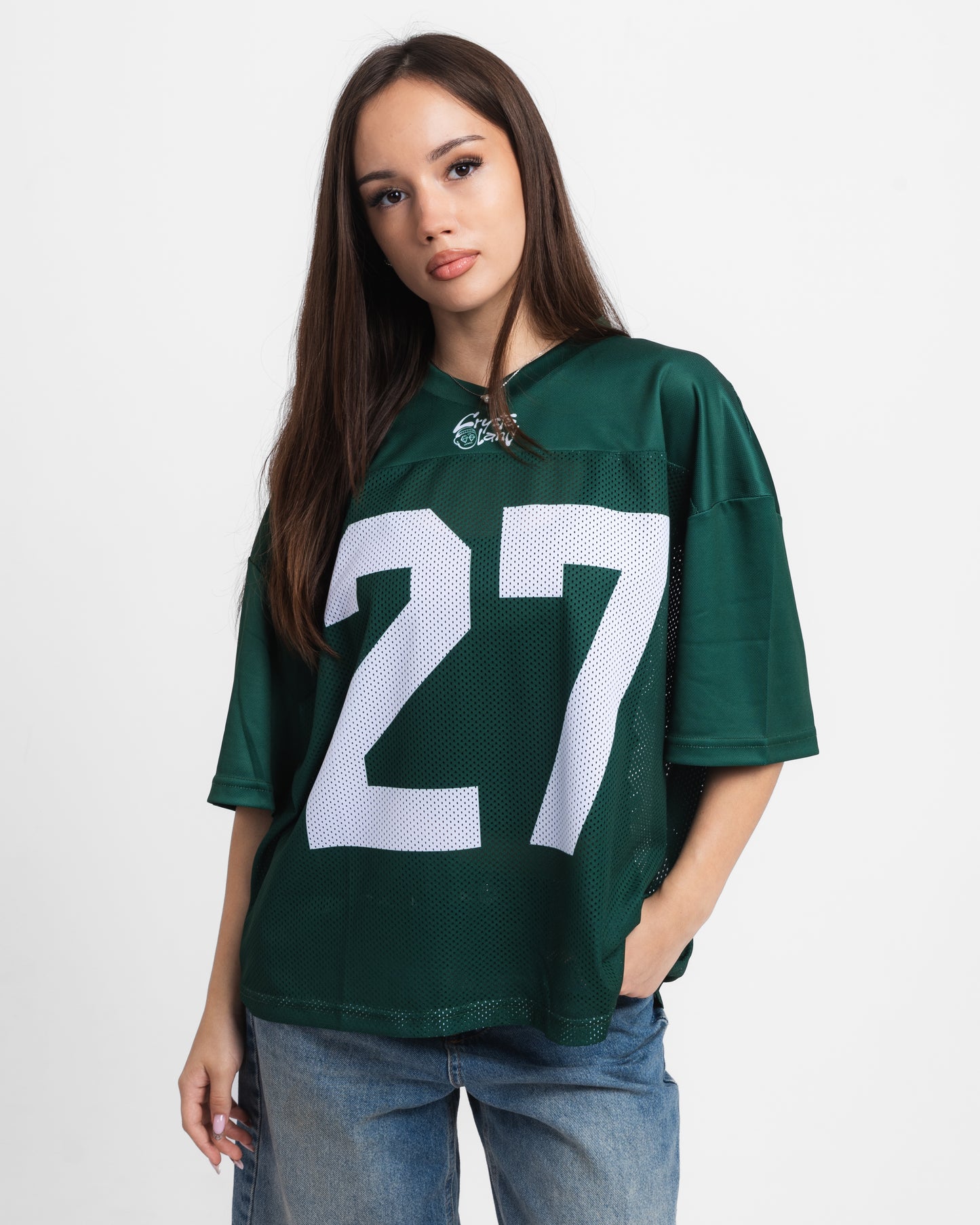 CRYSTALAND FOREST GREEN JERSEY
