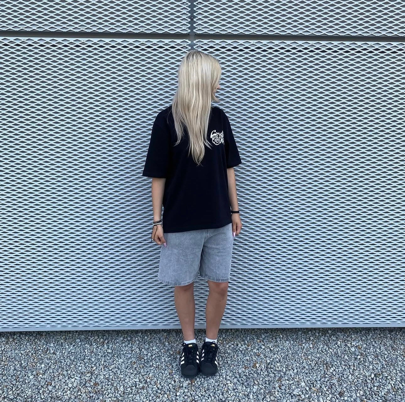 CRYSTALAND CHESS BLACK T-SHIRT