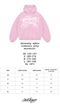 CRYSTALAND VALENTINE'S DAY BABY PINK HOODIE