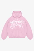CRYSTALAND VALENTINE'S DAY BABY PINK HOODIE