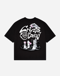 CRYSTALAND CHESS BLACK T-SHIRT