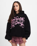 CRYSTALAND VALENTINE'S DAY BLACK HOODIE