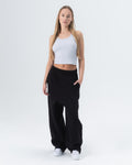 CRYSTALAND BLACK SWEATPANTS