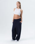 CRYSTALAND NAVY SWEATPANTS