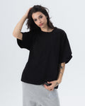 CRYSTALAND ESSENTIAL BLACK T-SHIRT