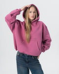 CRYSTALAND ESSENTIAL DUSTY ROSE HOODIE