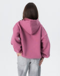 CRYSTALAND ESSENTIAL DUSTY ROSE  ZIP HOODIE