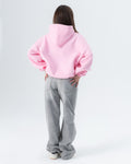 CRYSTALAND BASIC BABY PINK HOODIE