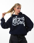 CRYSTALAND DARK NAVY HOODIE