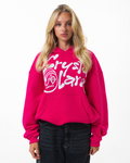 CRYSTALAND HOT PINK HOODIE