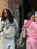 CRYSTALAND BABY PINK HOODIE