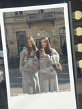 CRYSTALAND PUFF PRINT GREY HOODIE