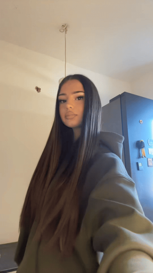 CRYSTALAND ESSENTIAL KHAKI HOODIE