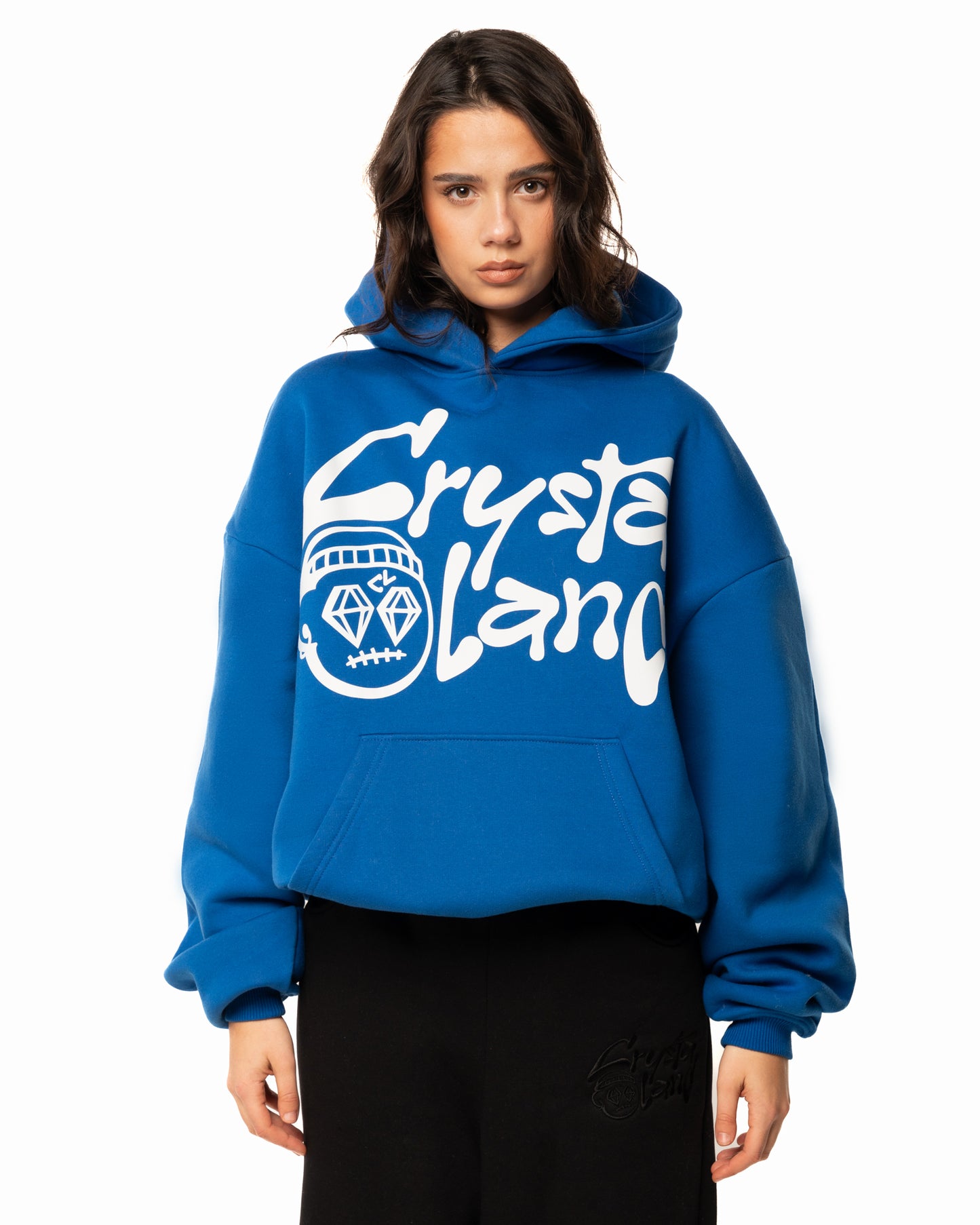 CRYSTALAND CORNFLOWER HOODIE